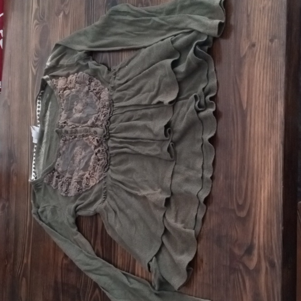 Green XS blouse